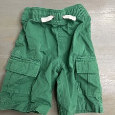 Hanna Andersson Green Cargo Shorts Size 110 U.S. 5 