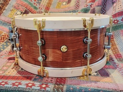 SSS Solid Shell Shop Custom Snare Drum Unikat Stave Kessel