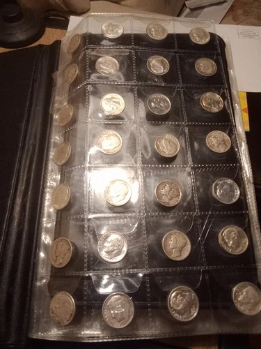 Mercury & Roosevelt Dime Lot 27 Coins Most Are BU A Few Of FSB