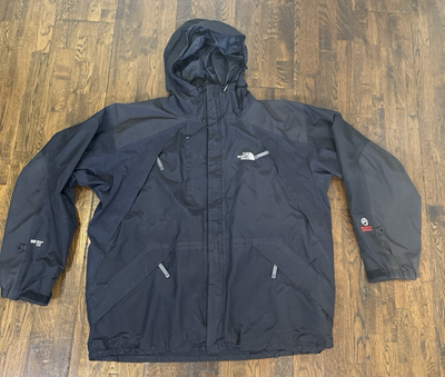 #ad The North Face Summit Serie Gore Tex XCR Shell Jacket Men’s XXL Black Early 2000 $99.99