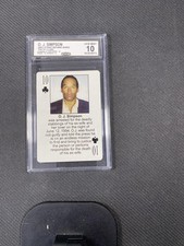 OJ Simpson 2003 Starz Behind Barz CCG 10 RC