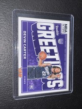 2024-25 Panini Nba Hoops - Rookie Greetings Devin Carter #14 (RC)