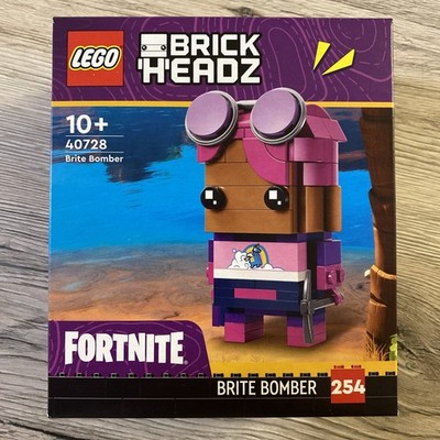 Lego 40728 Brick  H eadz Fortnite Brite Bomber Neu & OVP