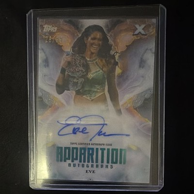 Topps 2025 Exalted WWE Apparition Autographs Eve #APA-EVE Auto Insert