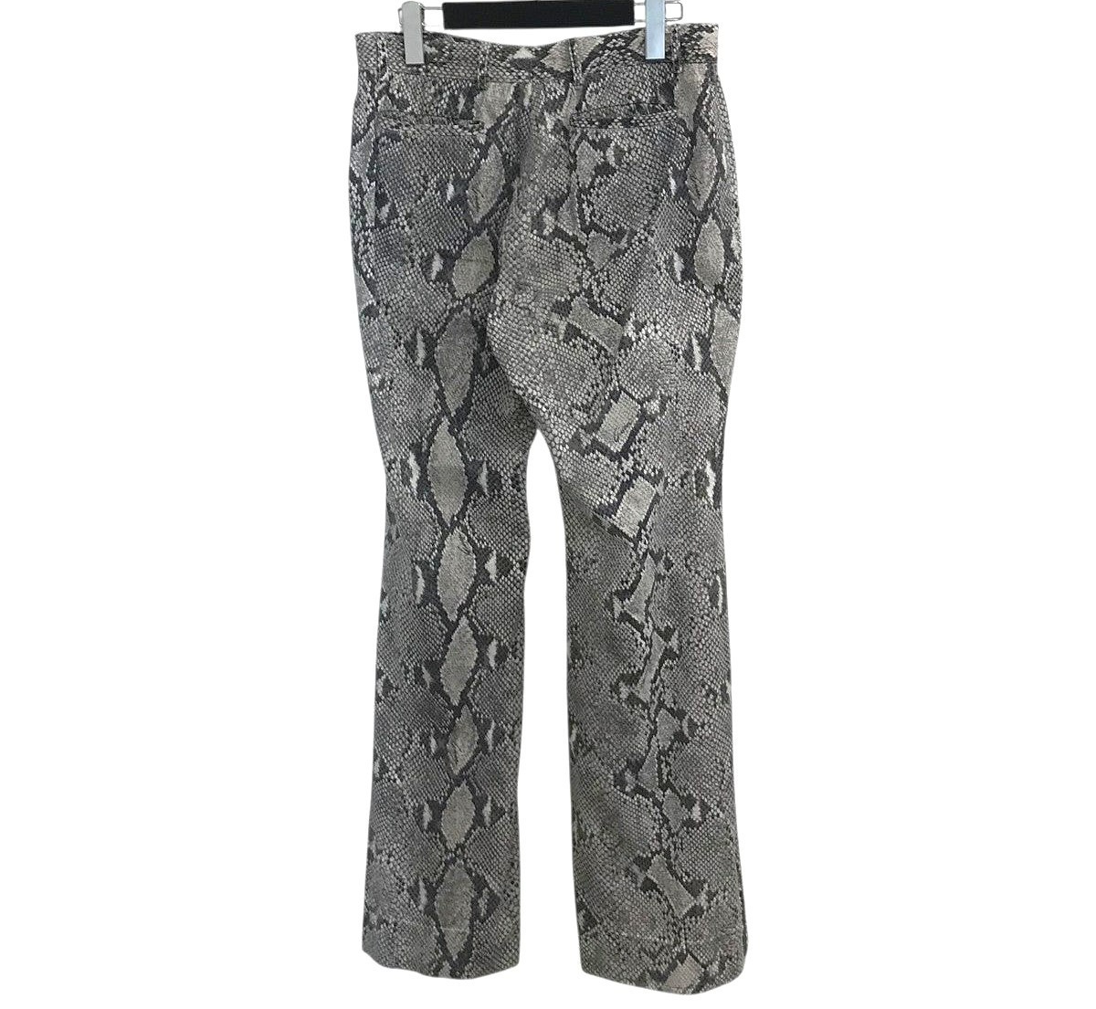 Vintage GUCCI Python Snake Print Flare Pants Ital… - image 2