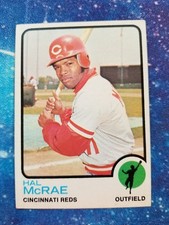 1973 Topps - Hal McRae #28 - Reds Outfield