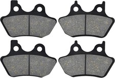 AHL Semi-metallic Front  Rear Brake Pads Set for Softail FLSTCI/FLSTC Heritage