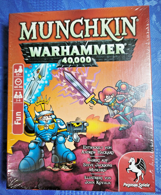 Munchkin WARHAMMER 40.000 | Basisspiel | NEU & OVP | Pegasus Spiele