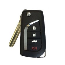 Flip Key Remote Gq4-29t For Toyota 4 Button 4d67 Chip 89070-02270 Aftermarket