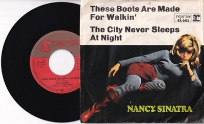 Nancy Sinatra These Boots Are Made Fo Schallplatte Vinyl Single 7 '' Reprise 1966