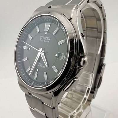 Citizen ATTESA H110-T011331 Solar Radio Wave Mens Wristwatch Timepiece