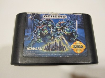 Sega Genesis Game  Teenage Mutant Ninja Turtles: The Hyperstone Heist 1992