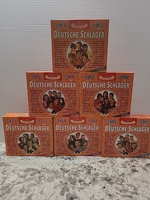 6- Deutsche Schlager (Polydor) - 3 CDs Each - Total Of 18 CD'S
