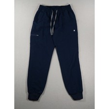 FIGS Zamora Jogger Scrub Pants Navy Blue Women's Small Technical Collection