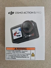 DJI Osmo Action 5 Pro Standard Combo UHD 4K120 Video 40MP  BRAND NEW SEALED 