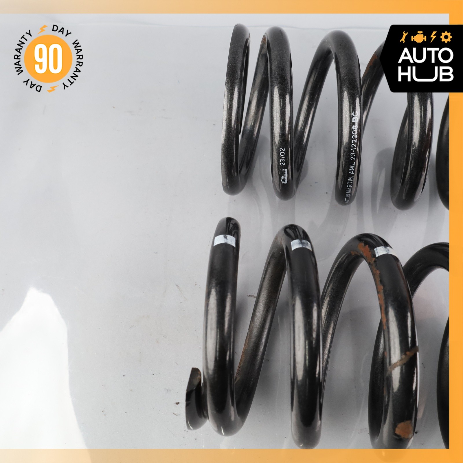 00-04 Aston Martin DB7 Vantage Convertible Front Coil Spring Set of 2 OEM 38k