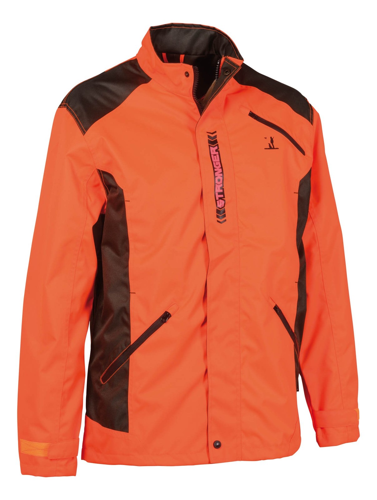 Veste de traque Percussion Stronger Evo imperméable et anti-ronce pour la traque en sous-bois