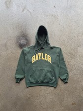 Vintage Russell Athletic 90s Baylor University Sweatshirt USA Made Large 22 X 23