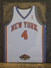 2009-10 Panini Threads Team Threads Home #32 Nate Robinson Jersey Card