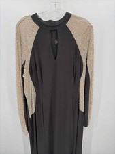 Pre-Owned XScape Black Size 18W Maxi Evening Gown