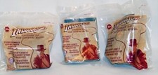 2008 INDIANA JONES KINGDOM CRYSTAL SKULL BURGER KING TOYS NIP  PAPER BAG