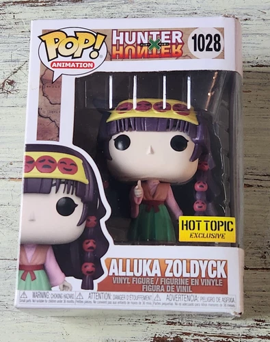 NEW Funko Pop Hunter X Hunter #1028 Alluka Zoldyck Figure Hot Topic Exlclusive