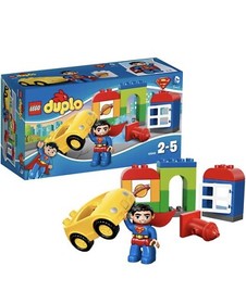 EUC Lego Duplo Superman Rescue 10543 - All Bricks Included, No Cape Or Box