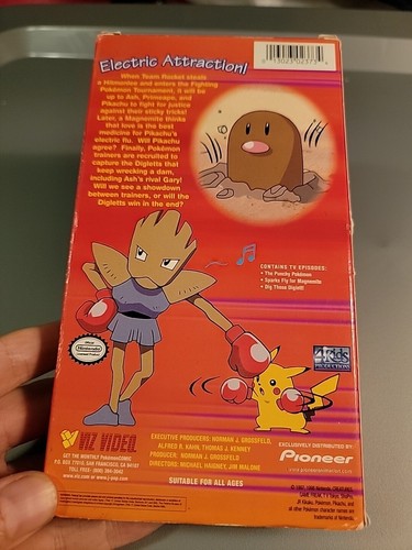 Pokémon Fighting Tournament 1997 VHS Rare Hard To Find - Picture 2 of 3