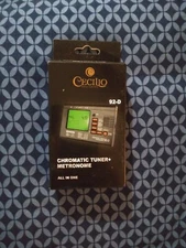 Cecilio 92-D Chromatic String Tuner + Metronome All in One Instrument Pitch LCD