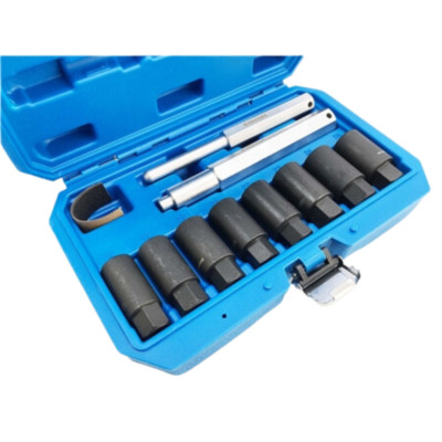 Locking Wheel Nut Sockets Toolzone 10pc Automotive Repair Tools