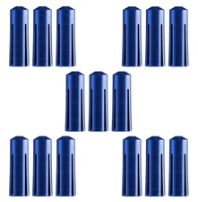 5 Sets Defender Aluminum Smooth Flight Protectors - Ships W/Tracking - Dark Blue