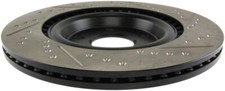 StopTech 127.33137R Sport Cross-Drilled And Slotted Disc Brake Rotor