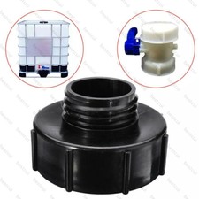 IBC Adapter S100x8 3" Auf S60x6 2" F&uuml;r 1000L Auslaufventil Regenwassertank FR