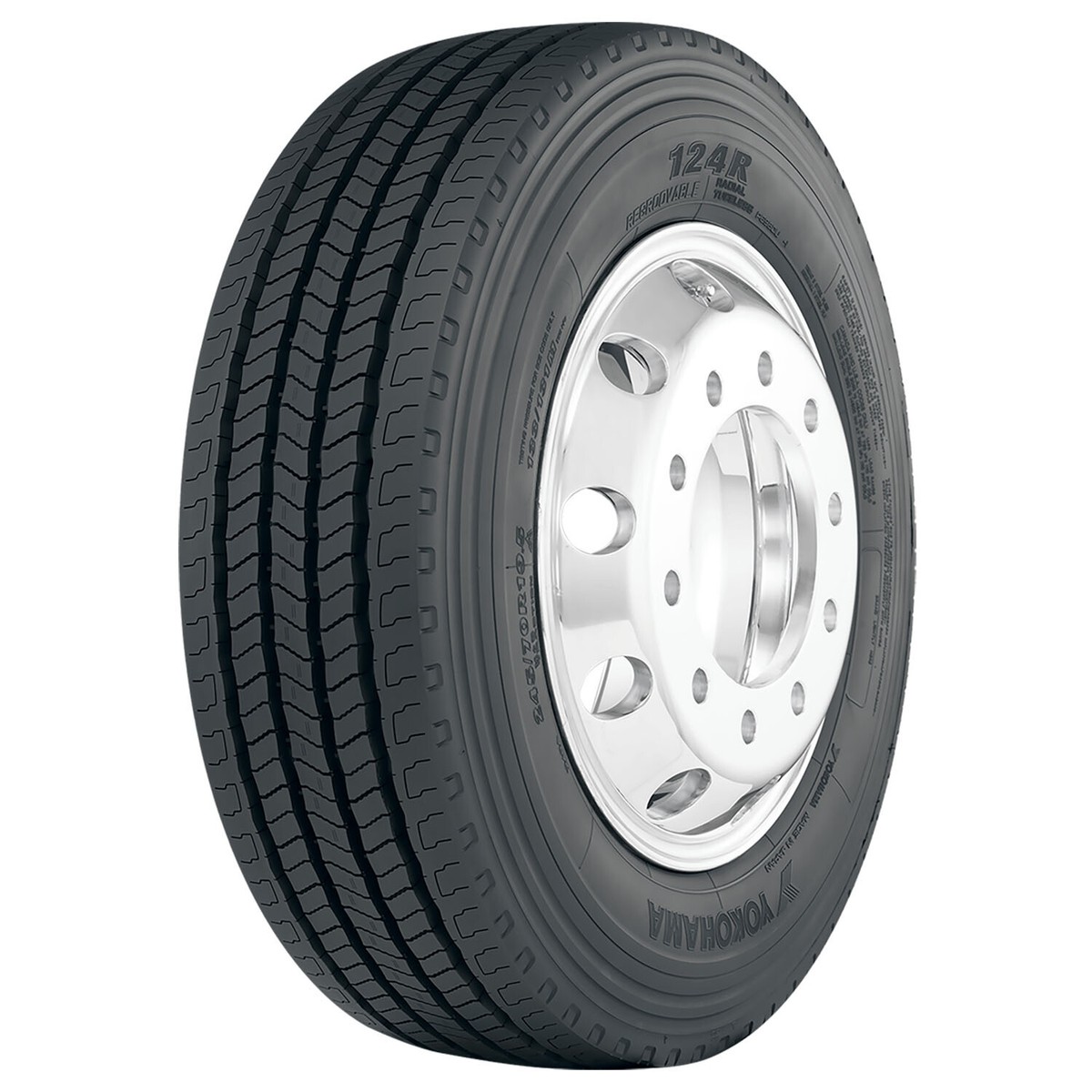 4 New Yokohama 124r - 295/80r22.5 Tires 29580225 295 80 22.5 | eBay