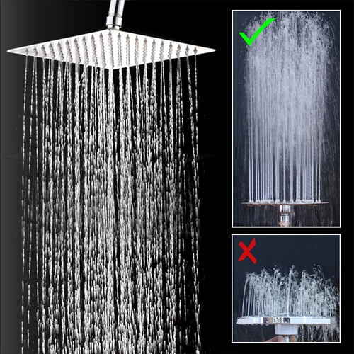 KOPFBRAUSE REGENDUSCHE REGENBRAUSE BRAUSEKOPF DUSCHKOPF EDELSTAHL POLIERT - Bild 22 von 36