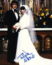 TALIA SHIRE SIGNED 8X10 PHOTO ROCKY GODFATHER AUTHENTIC AUTOGRAPH PROOF COA E