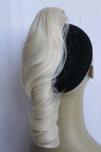 14" Loose Wave Curl Claw Clip In Hair Ponytail Bun Pony Women's Hair Extension - Picture 20 of 31