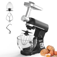 Smilesun Stand Mixer Electric Food Mixer w/ Beater Dough Hook Whisk Bowl Kitchen