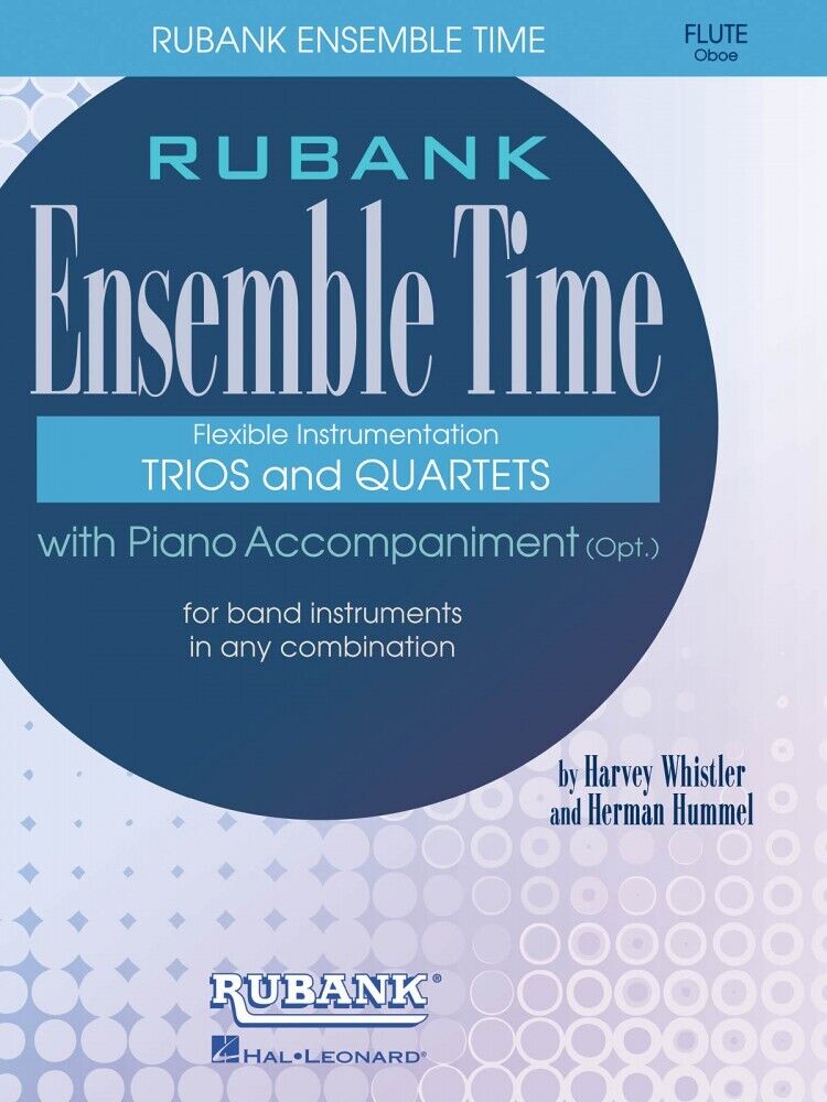 Ensemble Time C Flutes Oboe for Instrumental Trio or Quartet 004474640