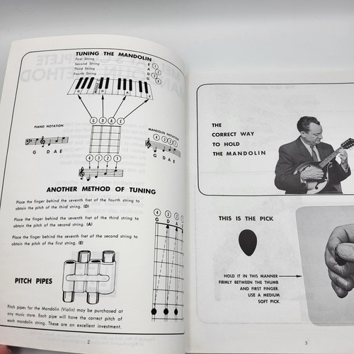 Vintage Songbook Mel Bay's Complete Mandolin Method 1987 - Picture 8 of 12