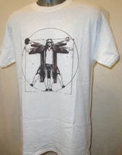 The Big Lebowski Dude T Shirt Da Vinci Vitruvian Man Film Barton Fink Fargo V441