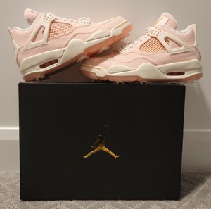 Nike Air Jordan Retro 4 Golf NRG Sail Apricot Seersucker Size 8 Ready to  Ship | eBay