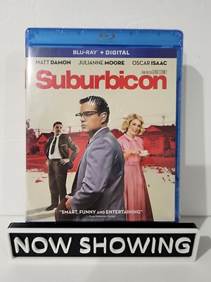 SUBURBICON BLU RAY CLOONEY/DAMON NEW! BUY3GET3FREE! CLICK ''SELLERS OTHER ITEMS''