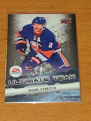 RANGERS MARK STREIT 2011-12 UPPER DECK EA SPORTS ULTIMATE TEAM #EA13