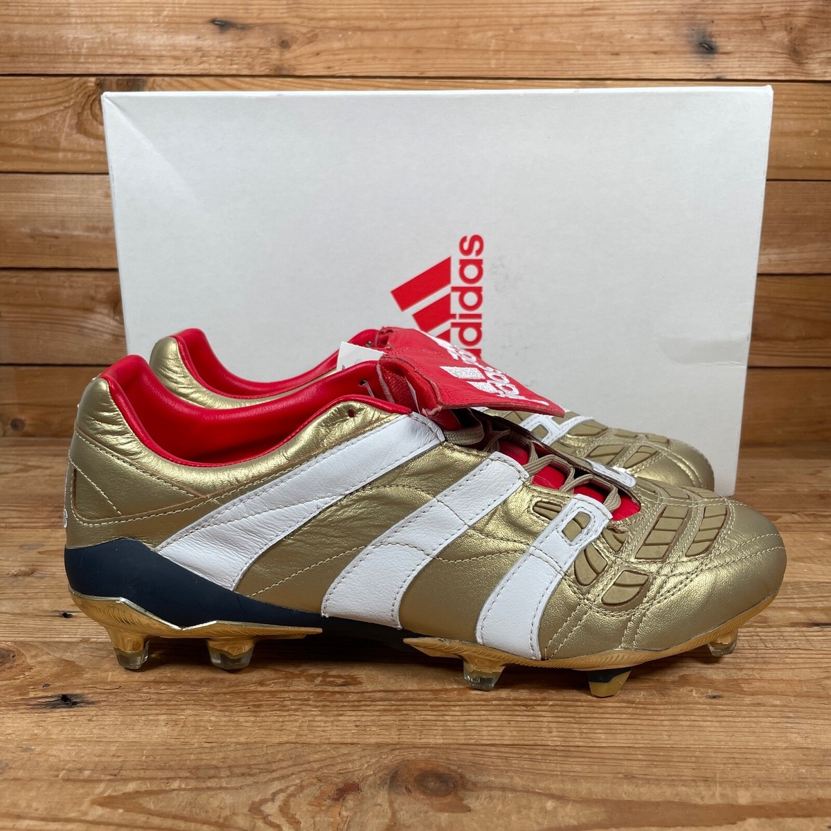 シューズ  Predator Accelerator FG 26cm ADIDAS Predator Accelerator FG Zidane ZZ Size UK 10 Men Gold