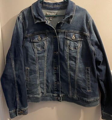 mens nwt Torrid Jean Jacket 3x 22-24 denim