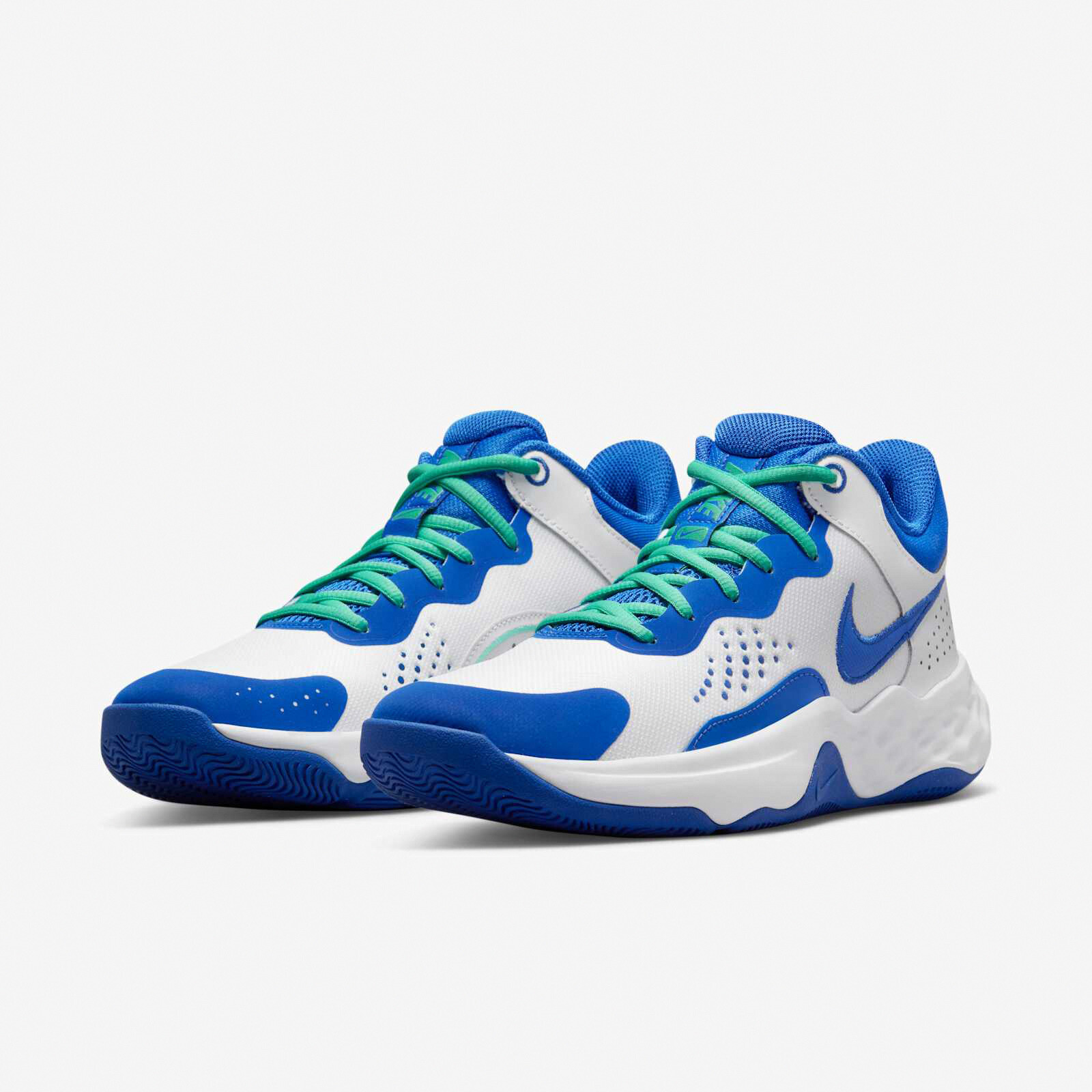 Nike Fly.К середине 30-х белые мужские баскетбольные кроссовки Game Royal Hoopers DD9311-102