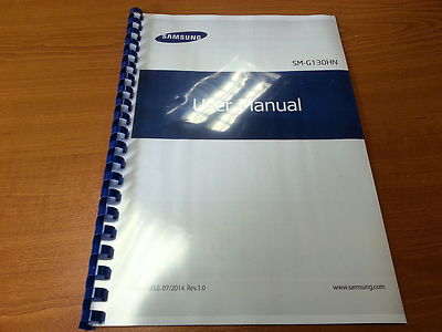 SAMSUNG GALAXY YOUNG G2 SM-G130 GEDRUCKTE ANLEITUNG BEDIENUNGSANLEITUNG 123 SEITEN