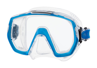Tusa Freedom Elite Mask Scuba Diving, FreeDiving, Snorkeling F/Blue M-1003-FB