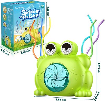 Sprinkler for Kids Outdoor Water Sprinkler Summer Outdoor Water Toys Gifts